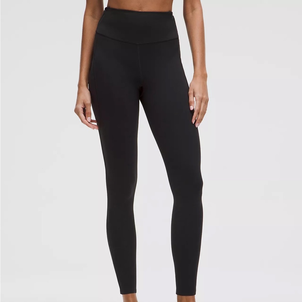 lululemon athletica fast and free Black Leggings